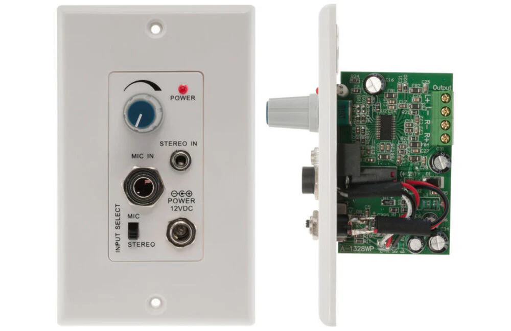PRO2 PRO1328WP Audio Power Amplifier Wall Plate - Image 2