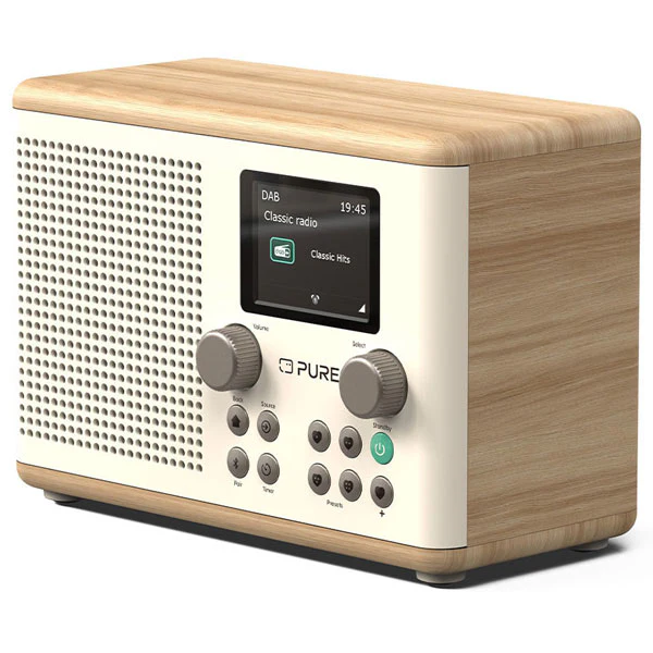 Pure Classic H4 DAB+/FM Radio - Cotton White - Image 2