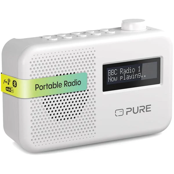 Pure Elan One2 Portable DAB+/FM Radio - White - Image 2