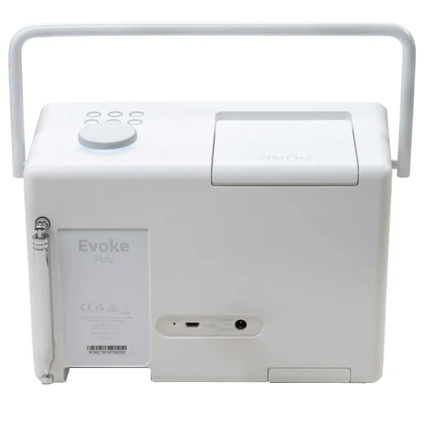 Pure Evoke Play Portable DAB+/FM Radio - Cotton White - Image 4