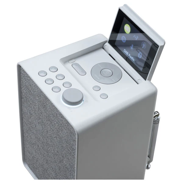 Pure Evoke Spot Portable DAB+/FM Radio - Cotton White - Image 2