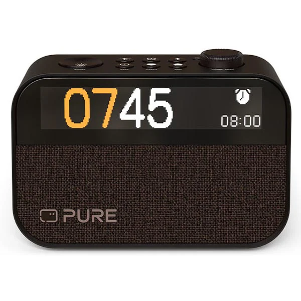Pure Moment Charge Clock Radio and Sleep Companion - Black - Image 2