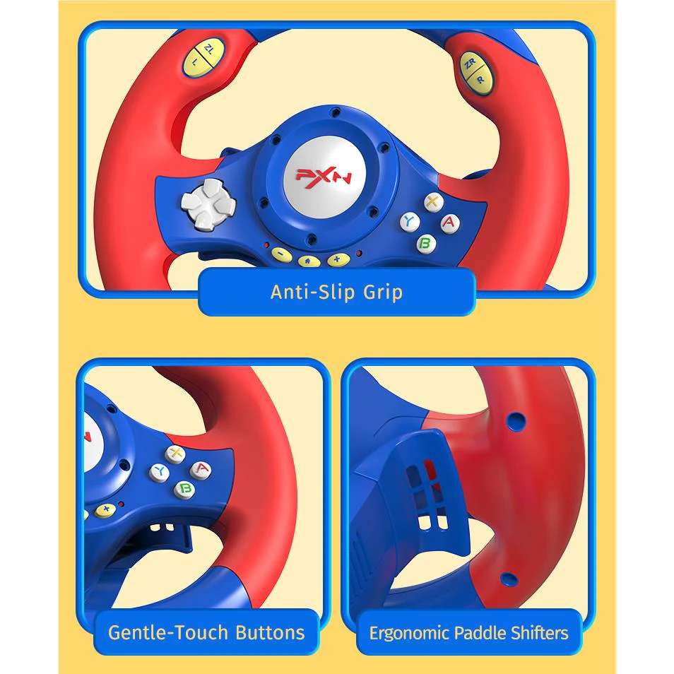 PXN V2 WL Wireless Steering Wheel for Nintendo Switch 2 - Image 9