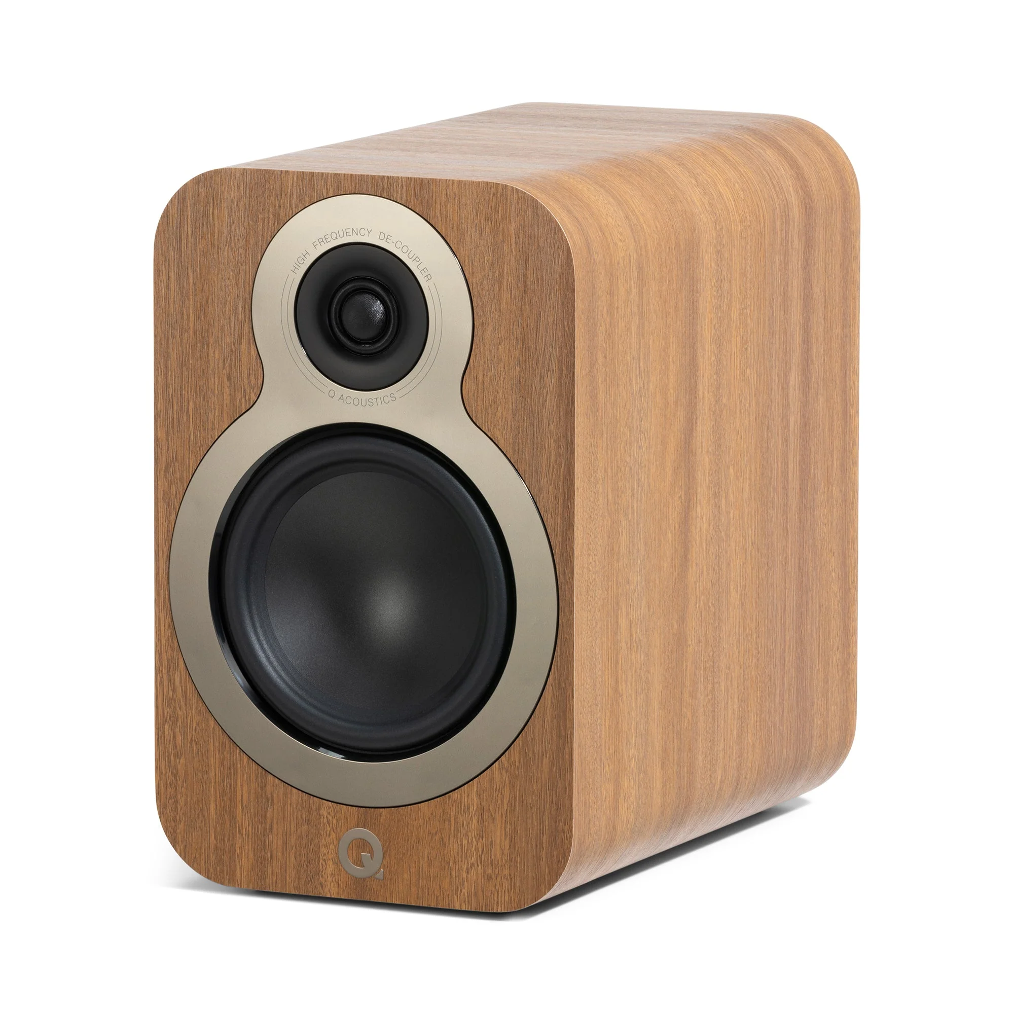 Q Acoustics 3020c Standmount Speakers Pin Oak Pair - Image 2