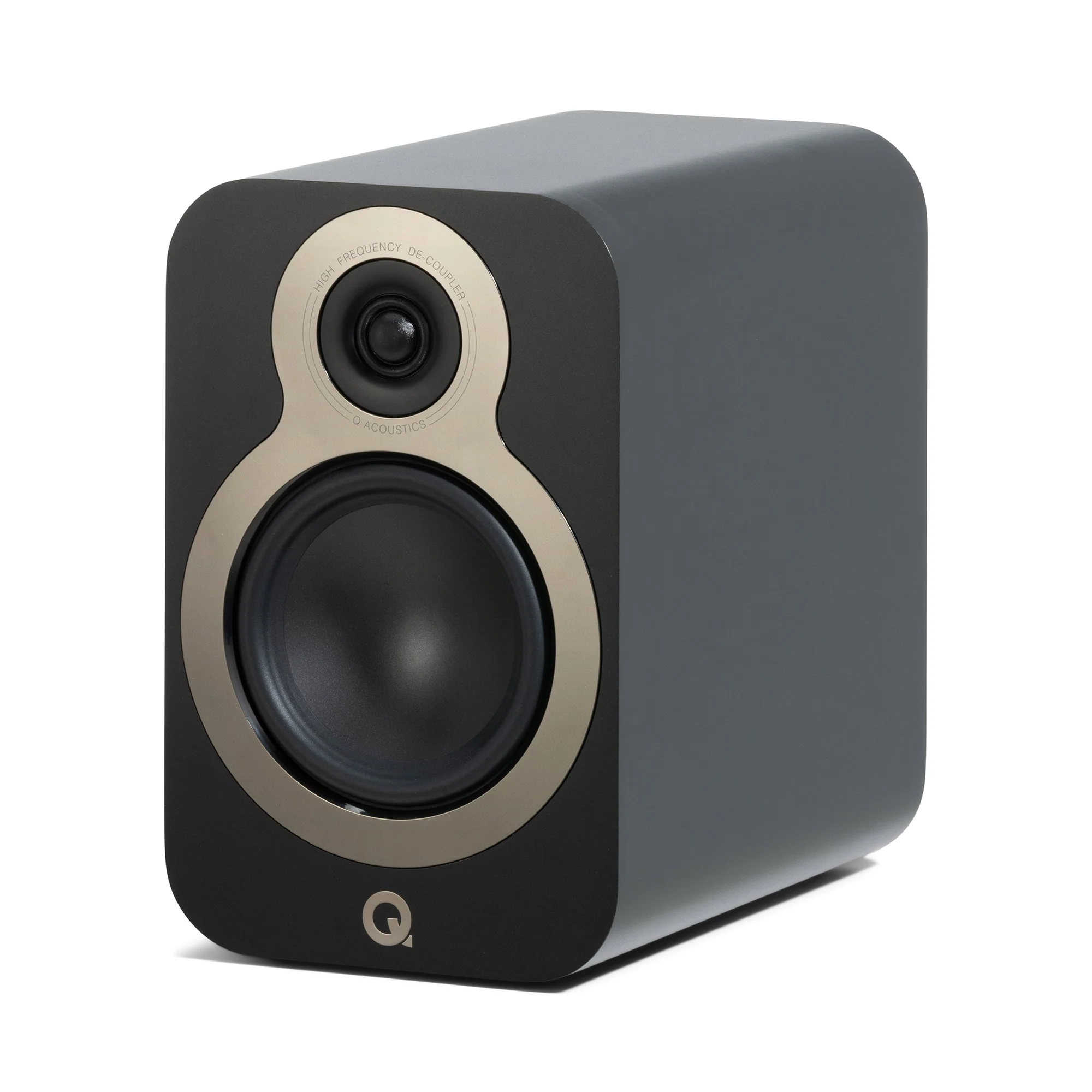 Q Acoustics 3030c Standmount Speakers Satin Black Pair - Image 2