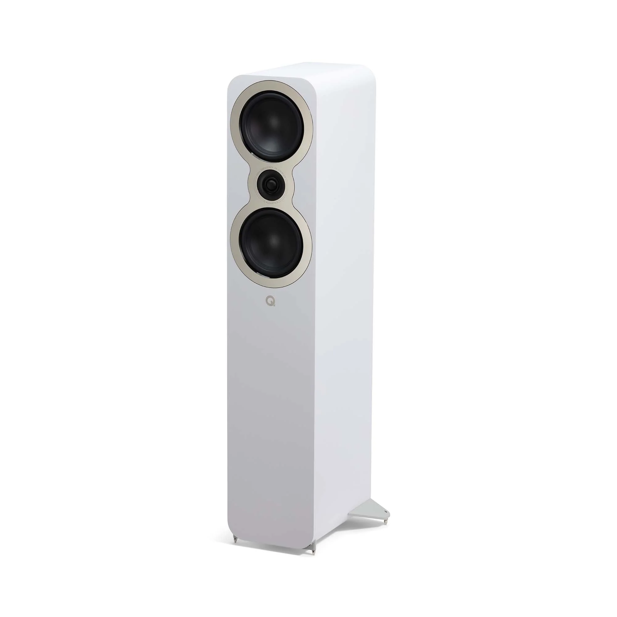 Q Acoustics 3050c Floorstanding Speakers White Pair - Image 2