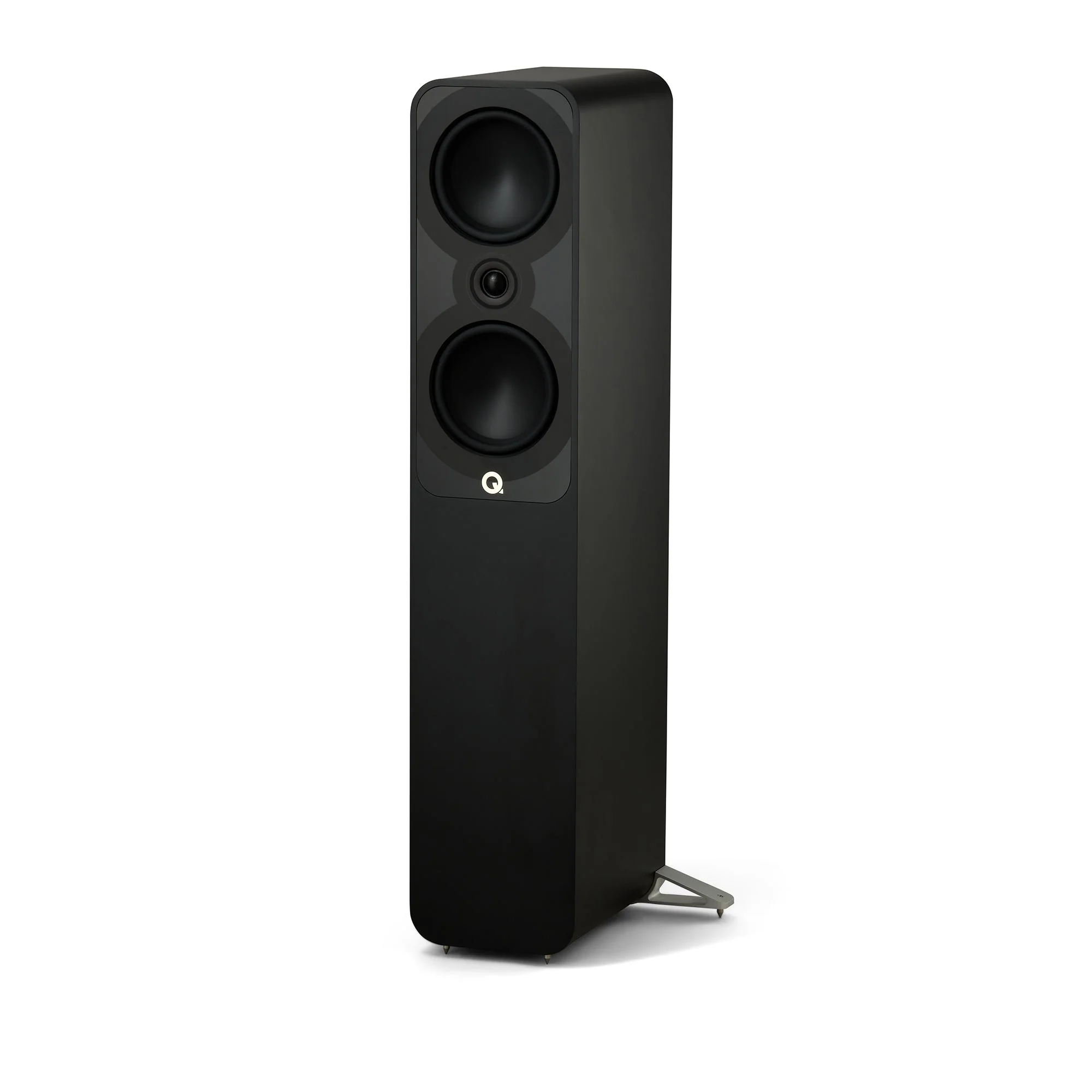 Q Acoustics 5050 Satin Black Floor Standing Speakers Pair - Image 3