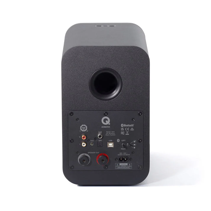 Q Acoustics M20 HD Wireless Bluetooth Music System (Black) - Image 4