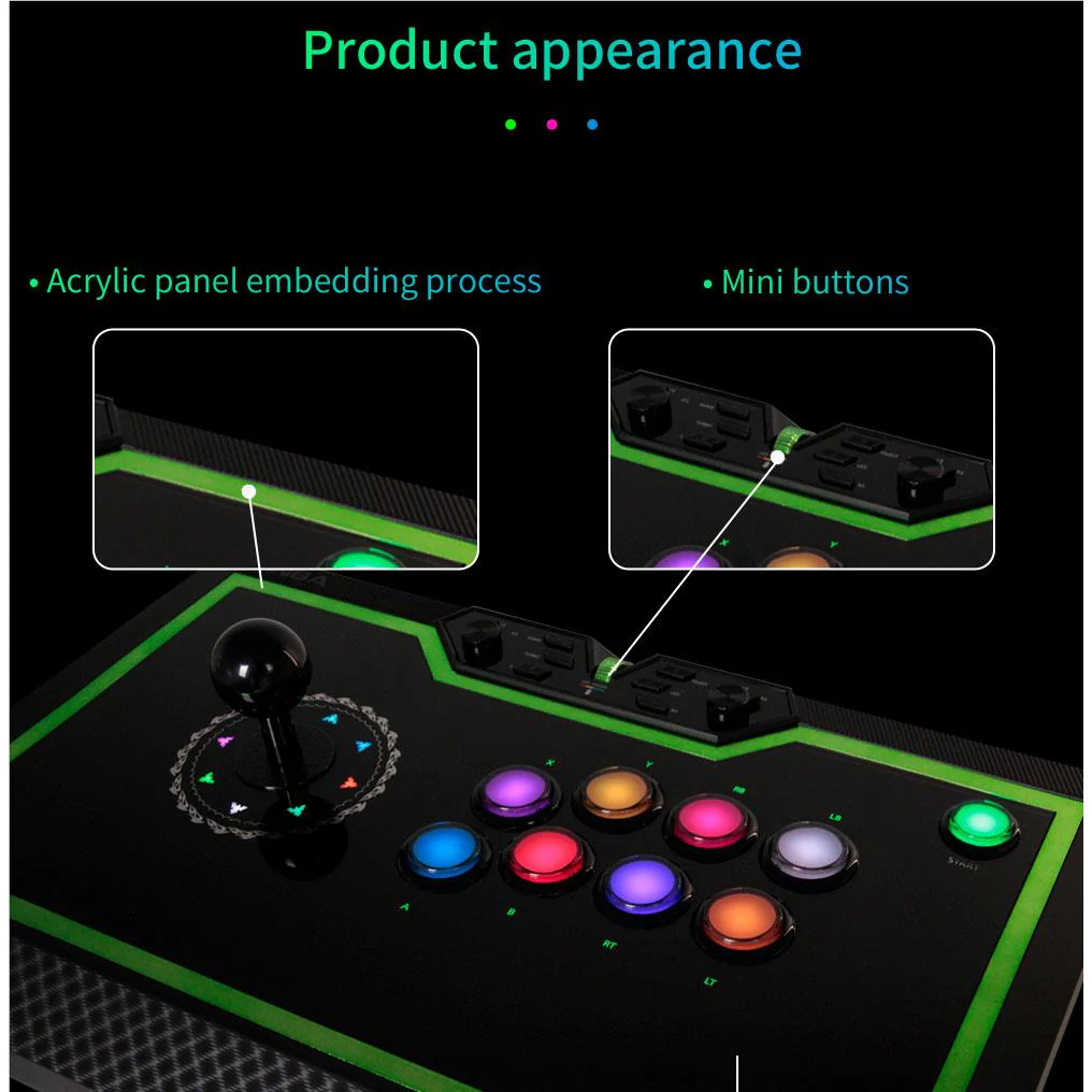 Qanba  Q8-GR PC Arcade Stick (Fighting Stick) - Image 10