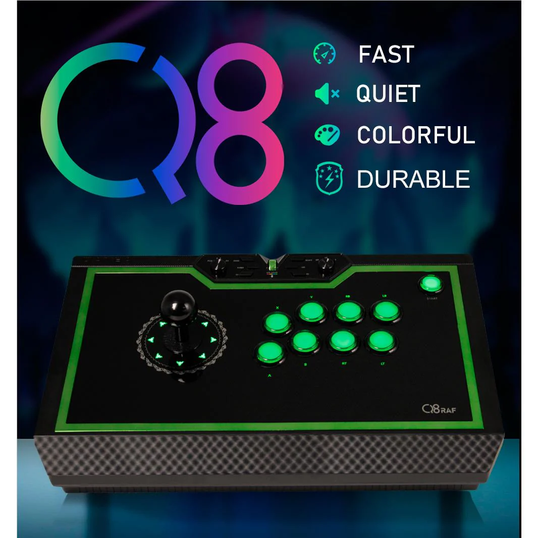 Qanba  Q8-GR PC Arcade Stick (Fighting Stick) - Image 2