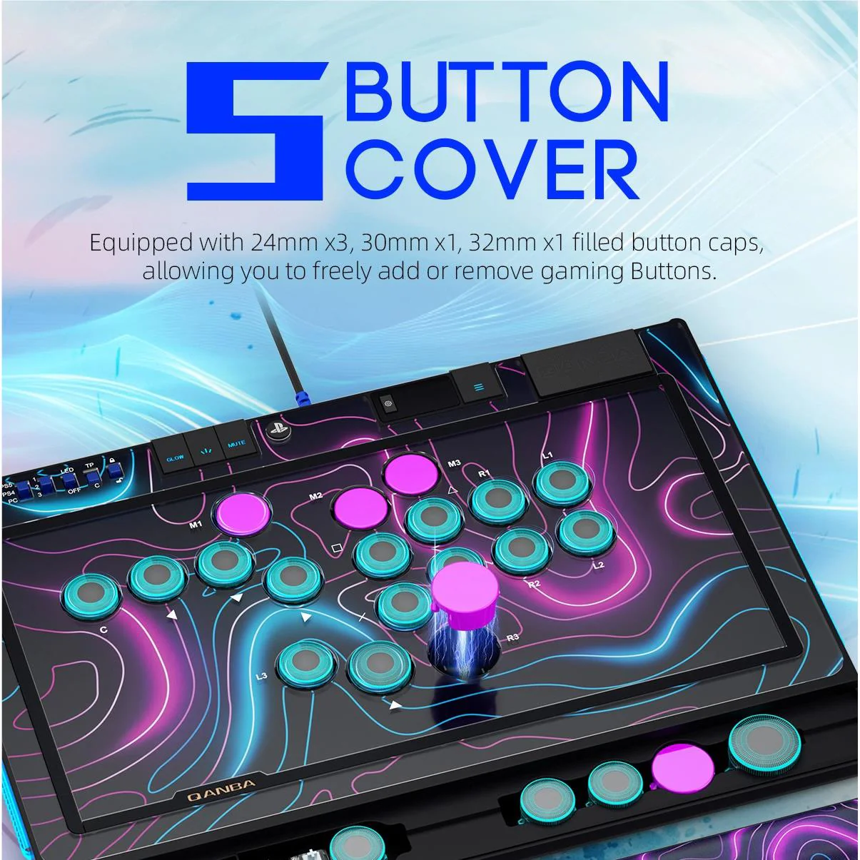 Qanba Sapphire Leverless Arcade Controller - Image 4