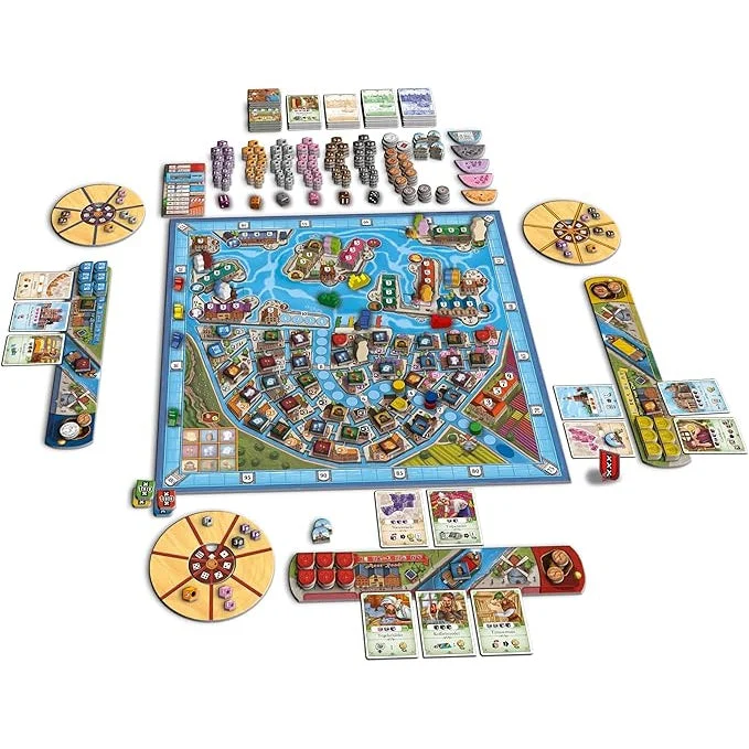Queen Games Stefan Feld City Collection 2 Amsterdam Essential Edition Game - Image 3