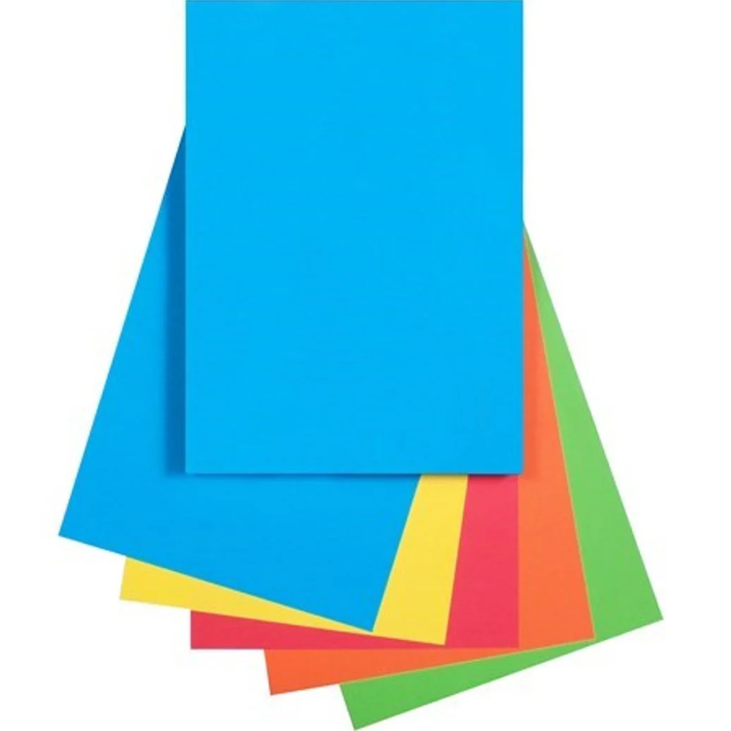 Quill Coloured A4 Copy Paper 80GSM Brights Assorted Pack 250 Sheets - Image 2