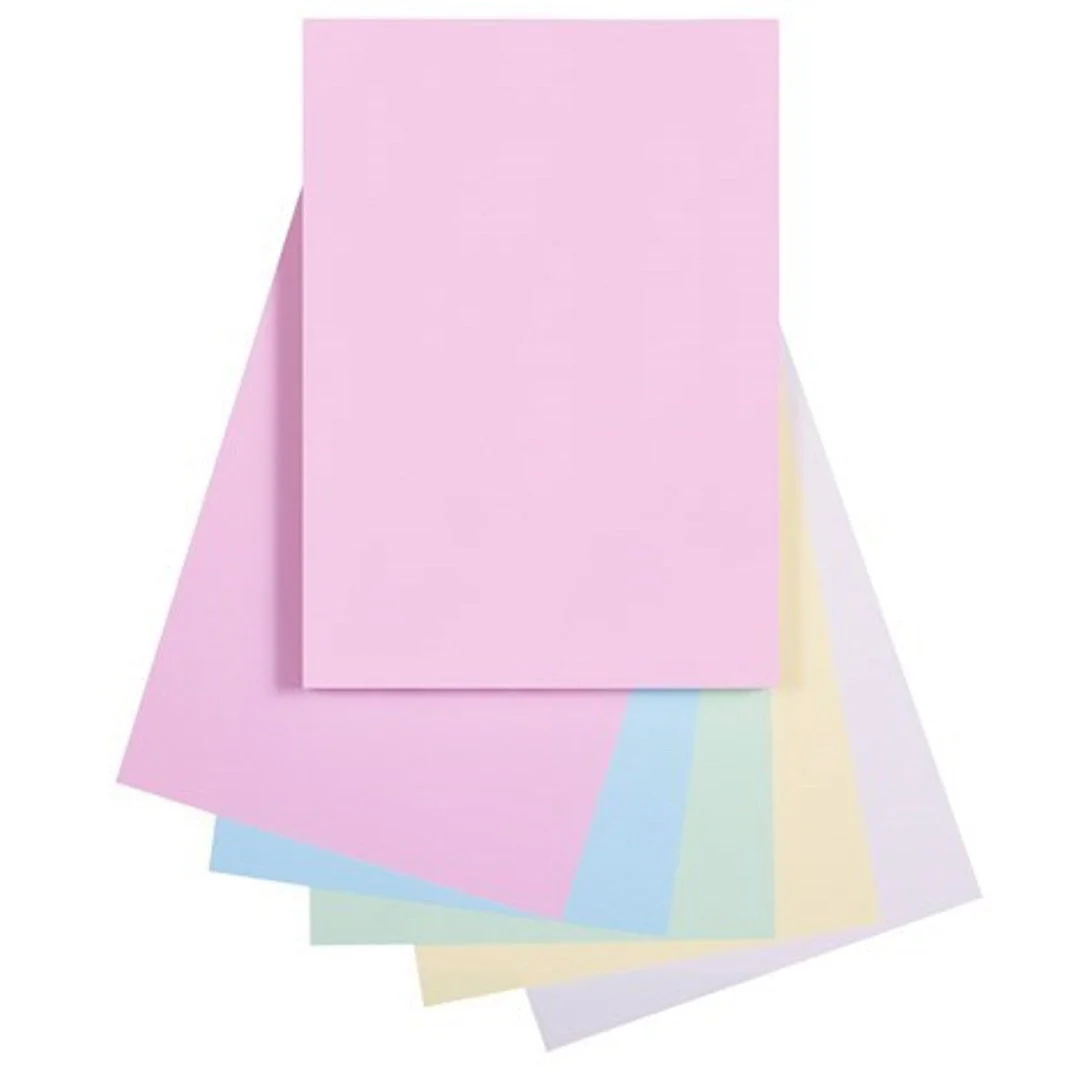 Quill Coloured A4 Copy Paper 80GSM Pastels Colours Pack 250 Sheets - Image 2