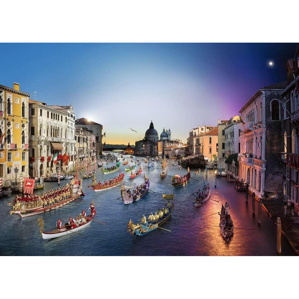Ravensburger 1000pc AT: Venice Day to Night Puzzle - Image 2