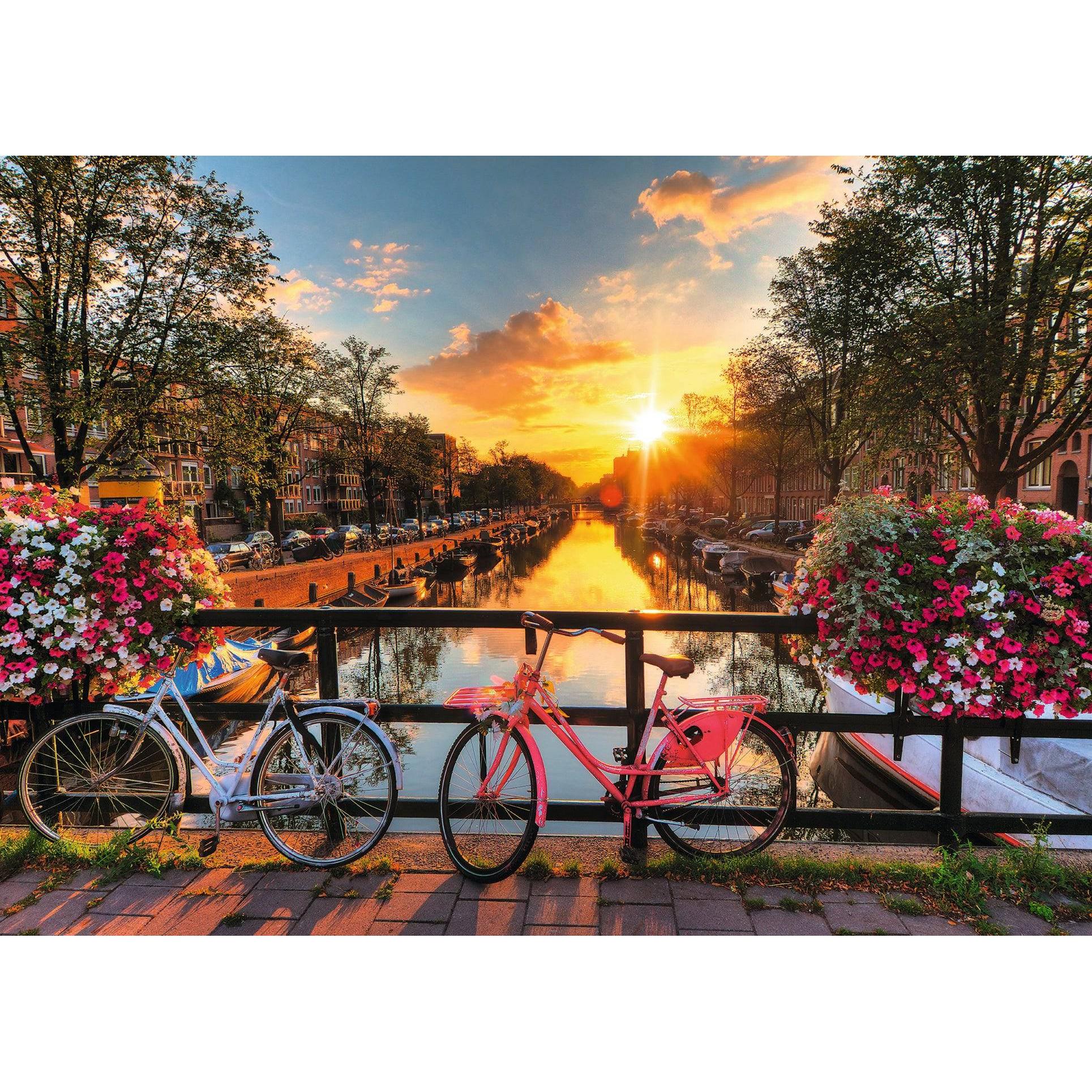 Ravensburger 1000pc Bicycles In Amsterdam Puzzle - Image 2