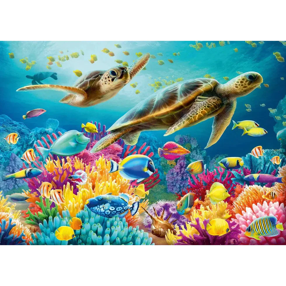 Ravensburger 1000pc Blue Underwater World Puzzle - Image 2