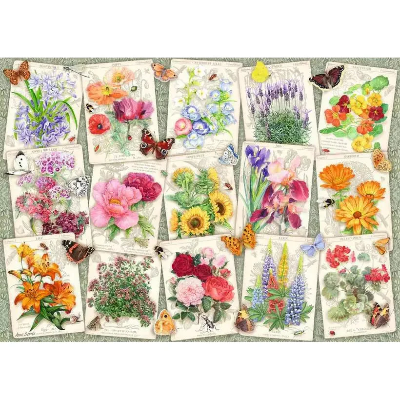 Ravensburger 1000pc Cottage Garden Favourites Puzzle - Image 2