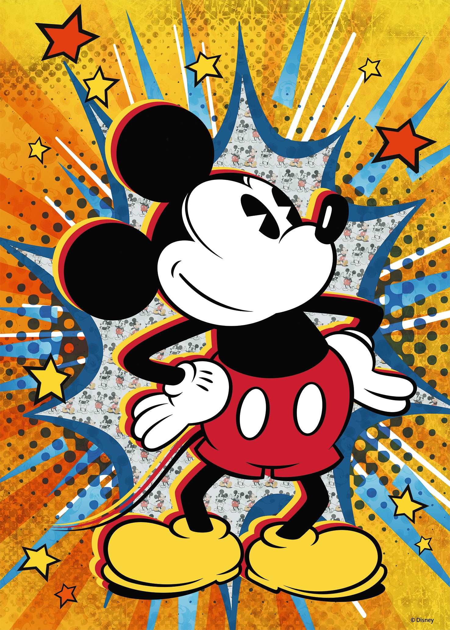 Ravensburger 1000pc Disney Retro Mickey Puzzle - Image 3