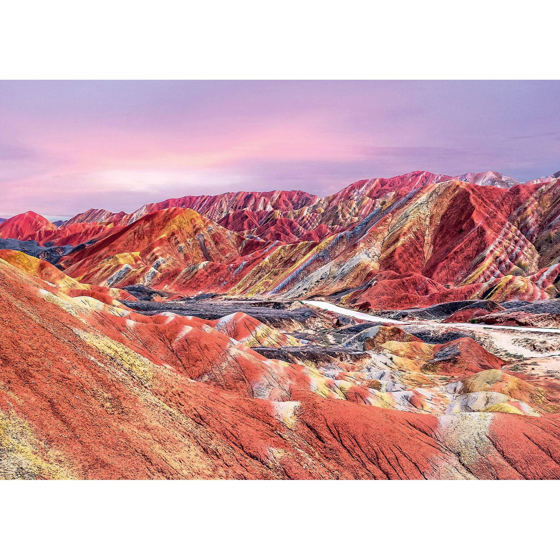 Ravensburger 1000pc Rainbow Mountains China Puzzle - Image 2