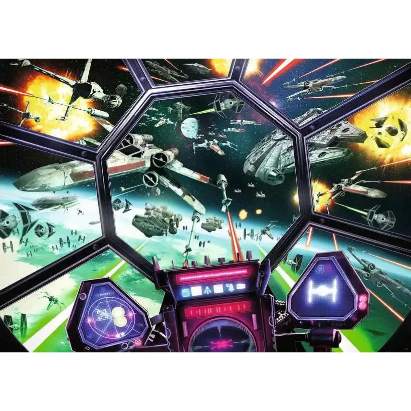 Ravensburger 1000pc Star Wars:TIE Fighter Cockpit Puzzle - Image 2