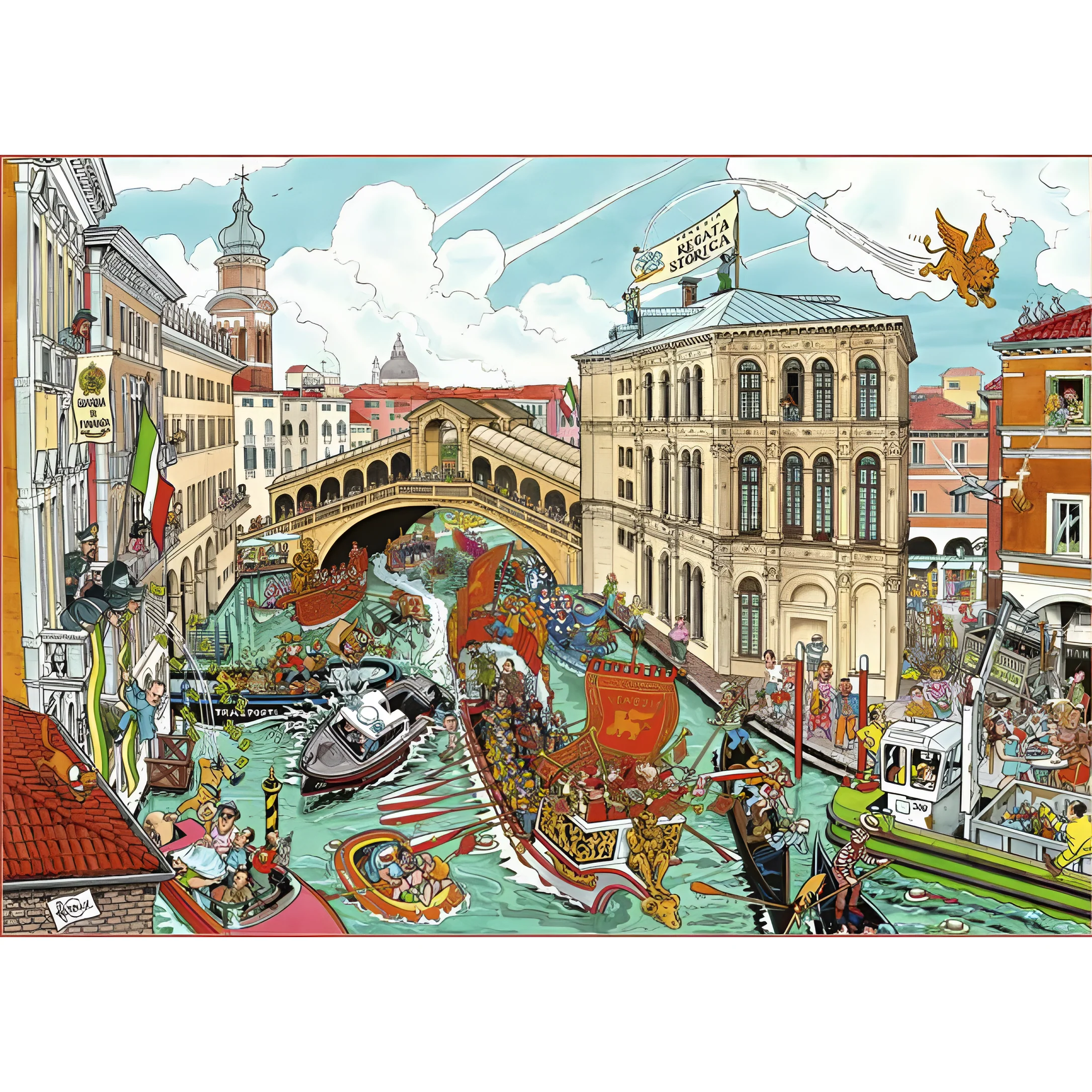Ravensburger 1000pc Venezia Puzzle - Image 2