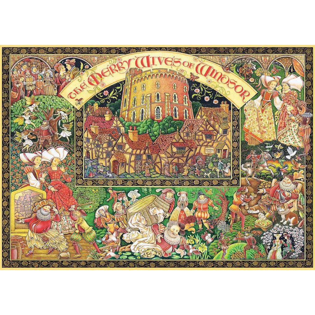 Ravensburger 1000pc Windsor Wives Puzzle - Image 2
