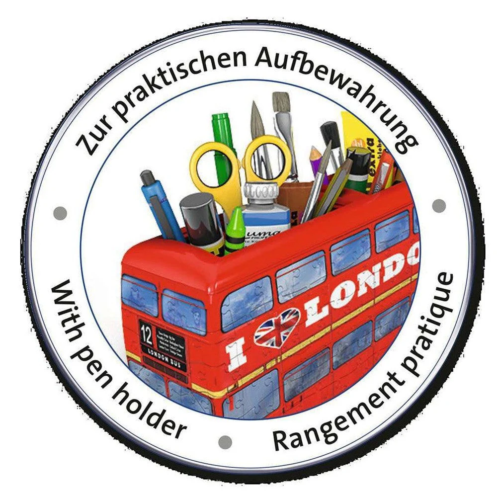 Ravensburger 216pc 3D London Bus - Image 3
