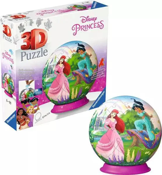 Ravensburger 72-Pieces 3D Ball Disney Princess Puzzle - Image 3