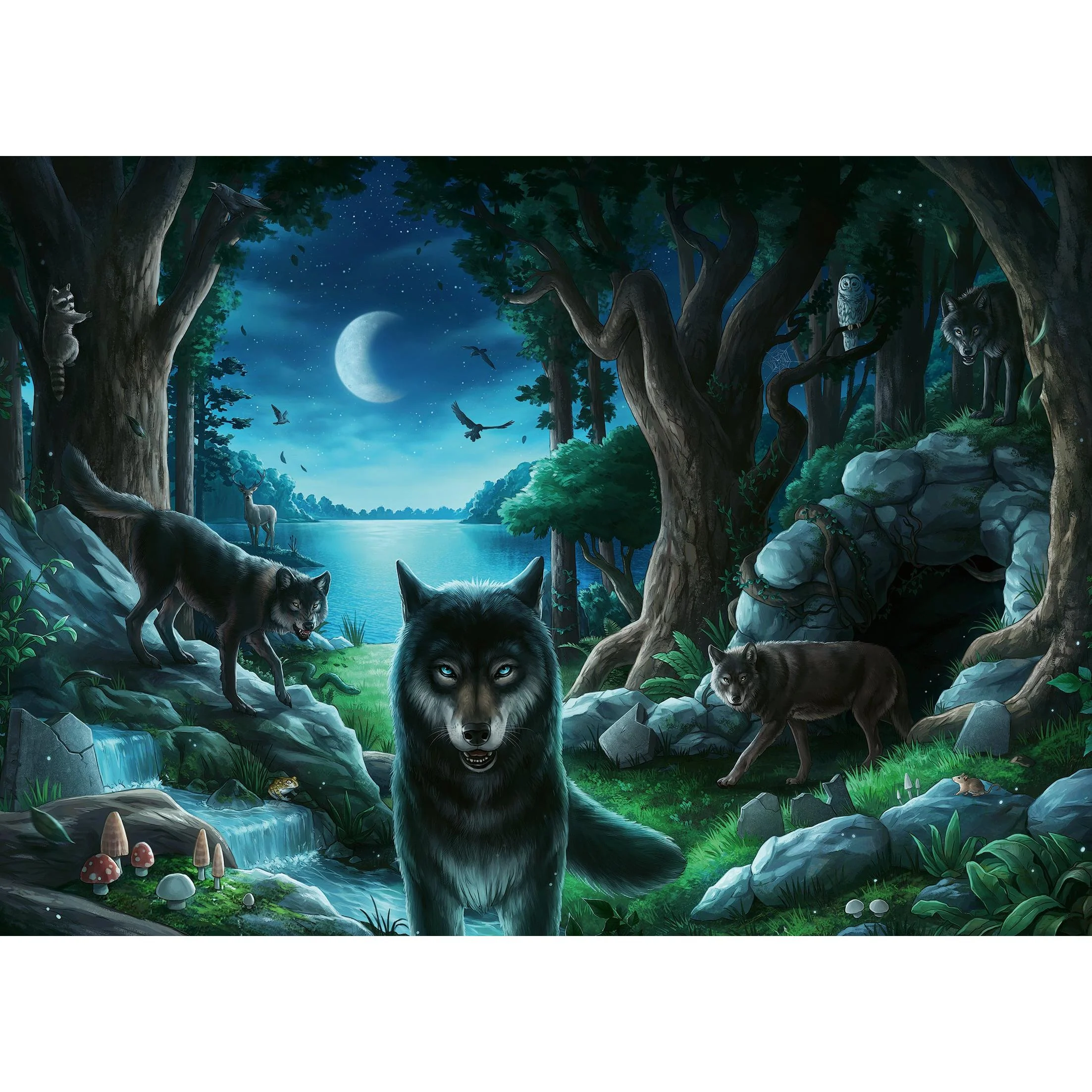 Ravensburger 759pc Escape 7 The Curse of the Wolves - Image 2
