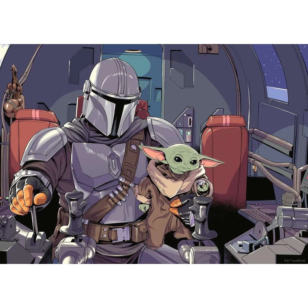 Ravensburger Disney Star Wars The Mandalorian Puzzle 1000pc - Image 2