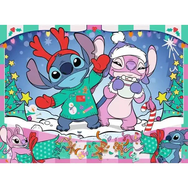 Ravensburger Disney Stitch Christmas Puzzle 100pc - Image 2