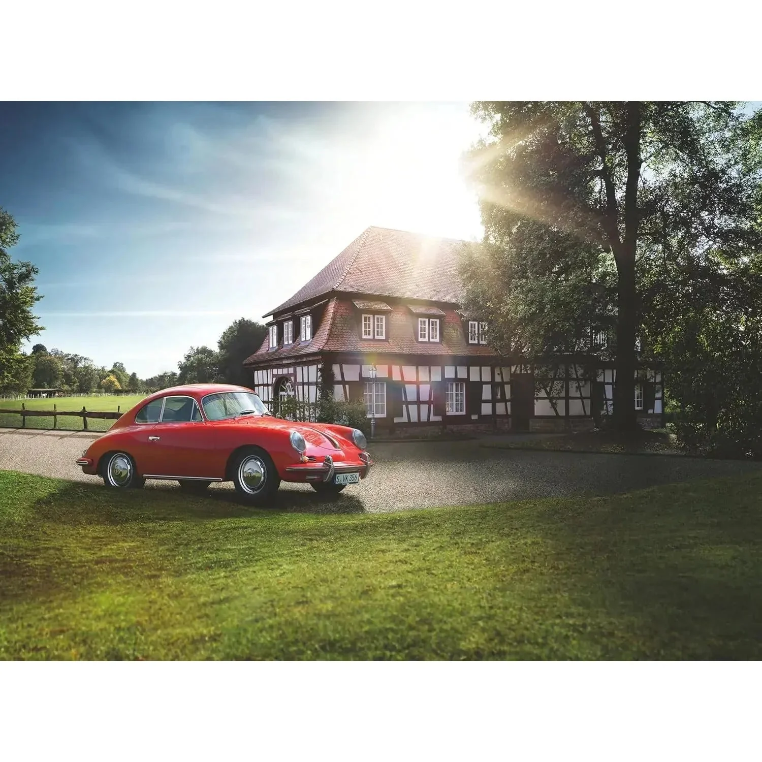 Ravensburger Porsche 356 and Porsche 911 (2x500pc Puzzle) - Image 2