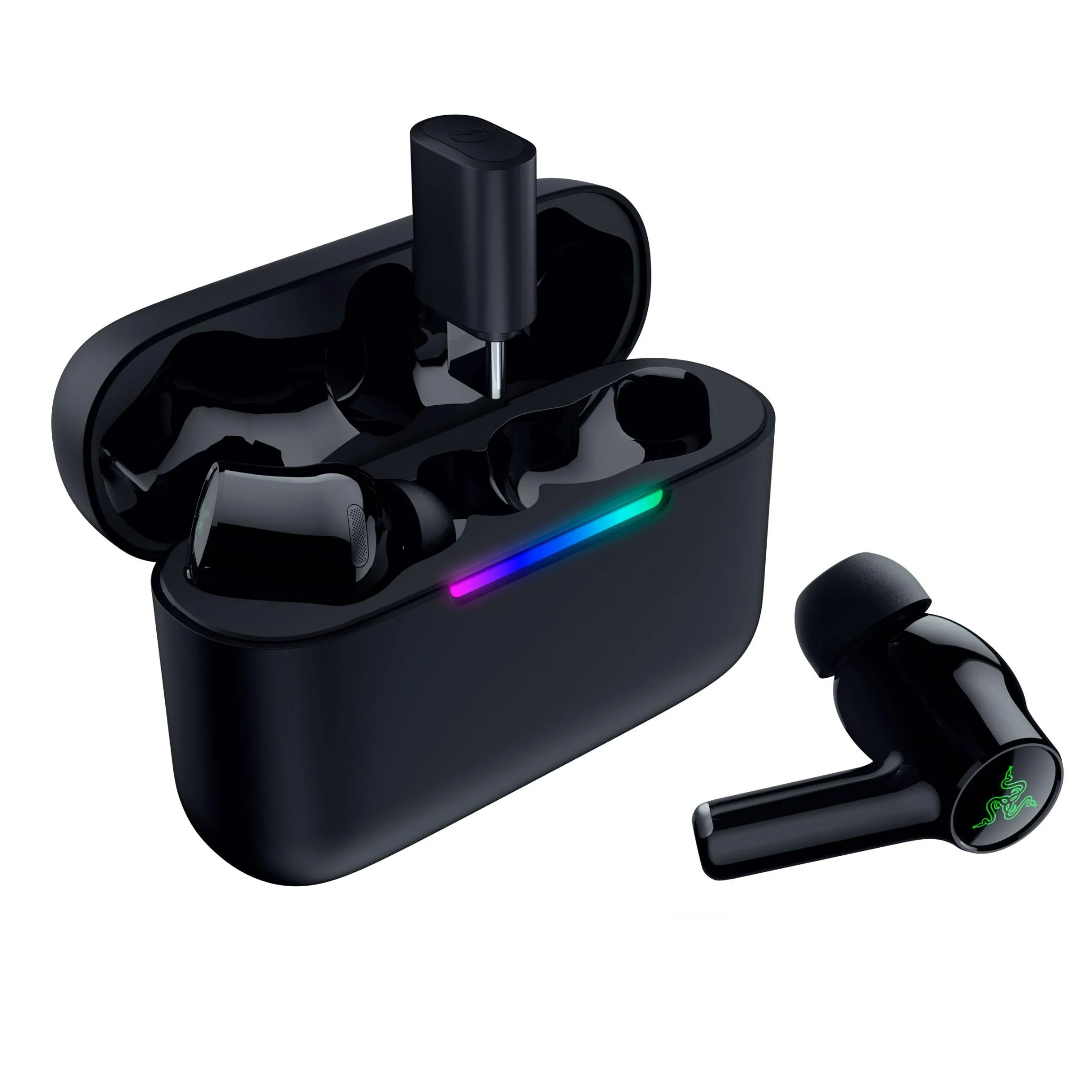 Razer Hammerhead V3 HyperSpeed Wireless Gaming Earbuds (Black) - Image 4