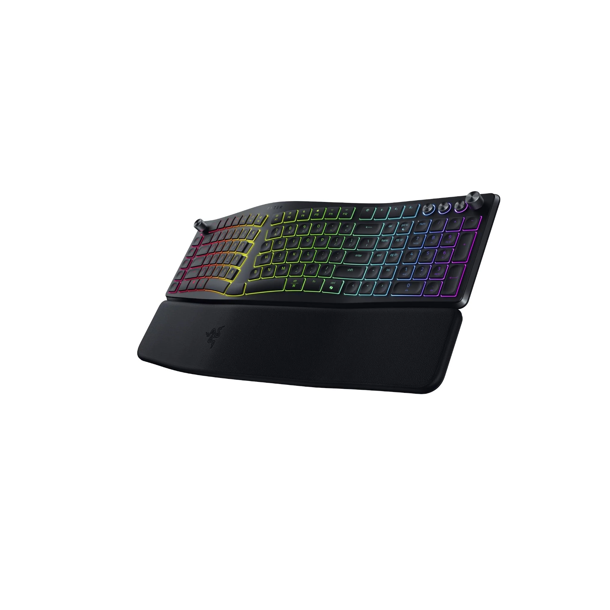 Razer Pro Type Ergo - Wireless Split Ergonomic RGB Keyboard - Image 5