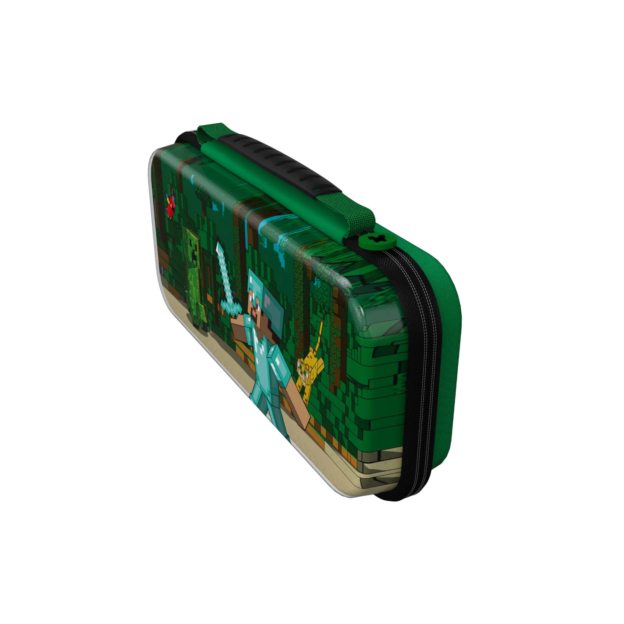 REALMz Travel Case Plus Glow for Nintendo Switch (Minecraft Forest Battle) - Image 4