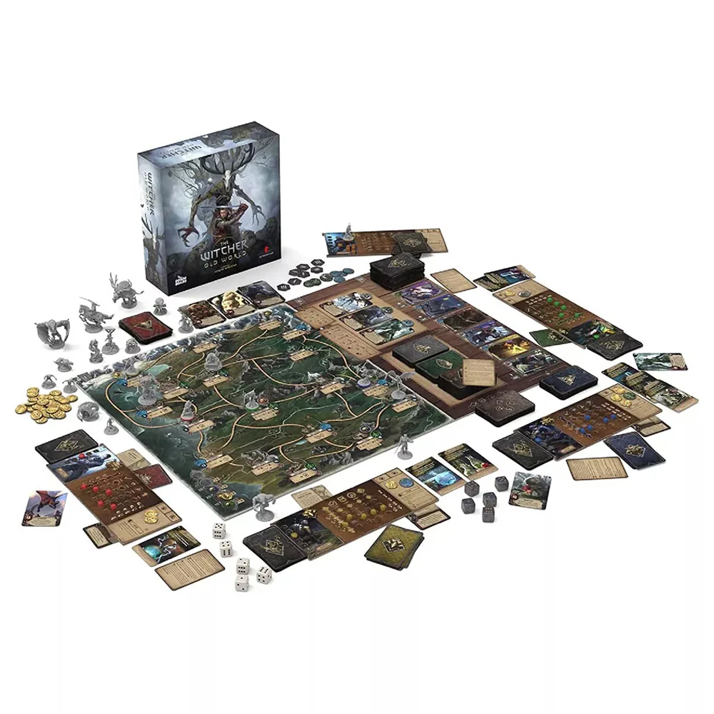 Rebel The Witcher Old World Deluxe Edition Stratergy Tabletop Party Board Game - Image 3