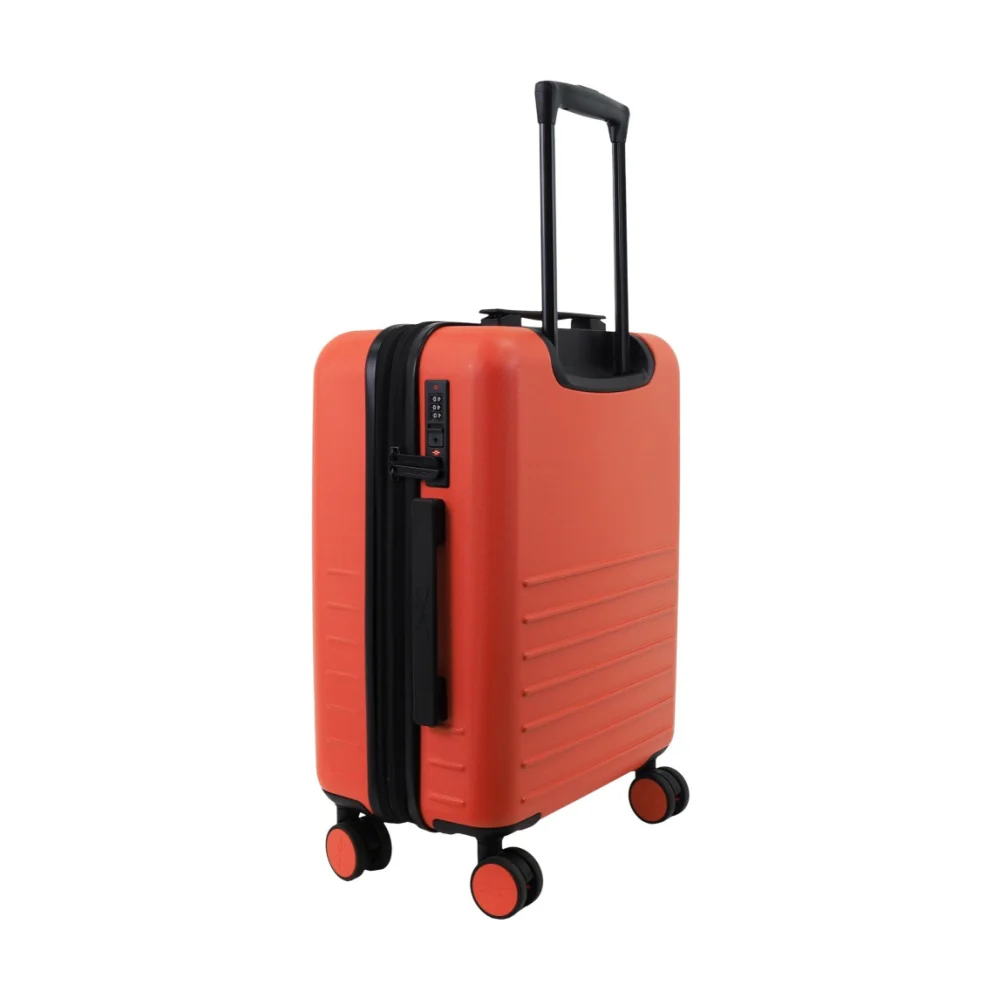 Reebok Adventure Cabin 49L Hard Shell Travel Luggage (Orange) - Image 5