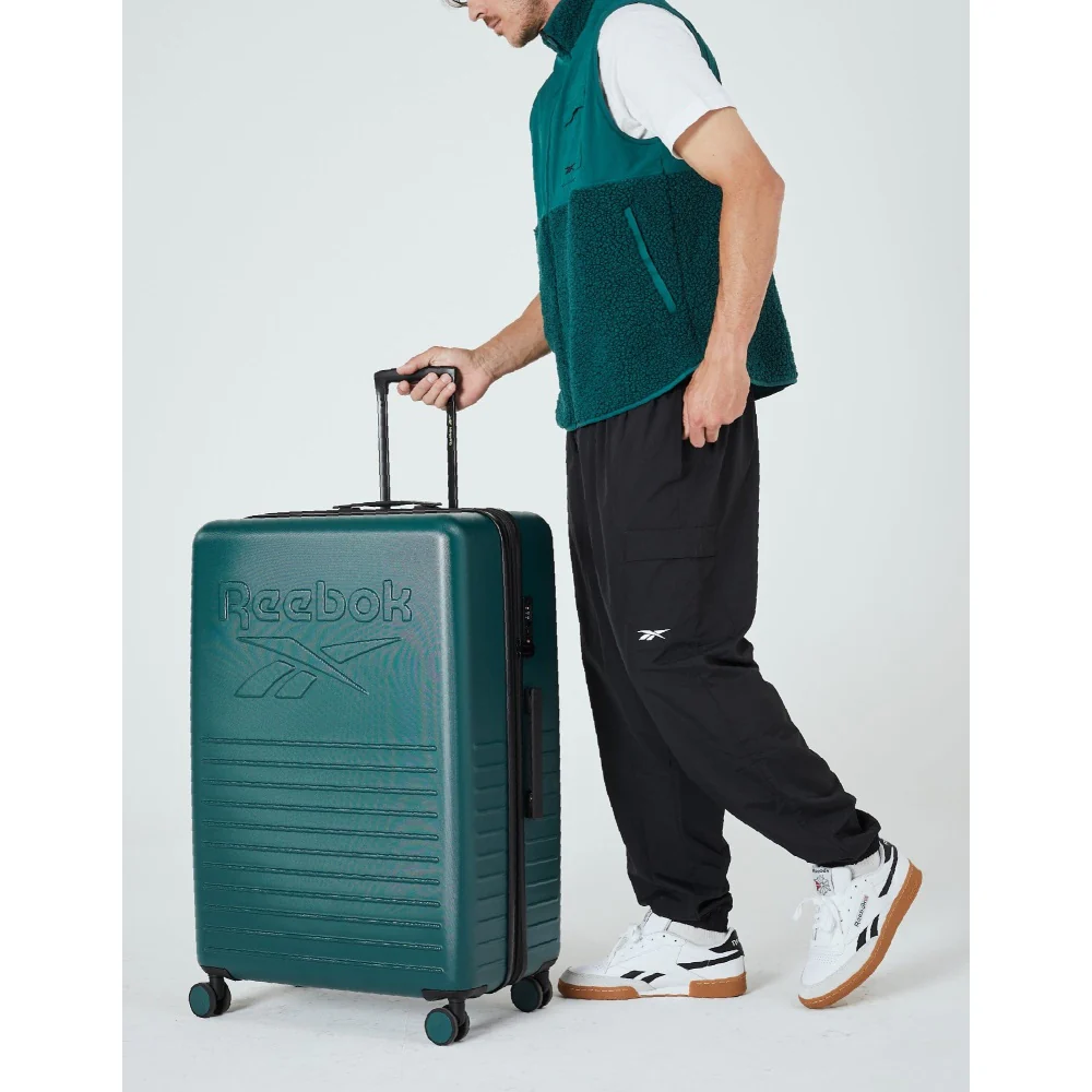 Reebok Adventure Large 150L Hard Shell Case Travel Luggage (Forest Green) - Image 2