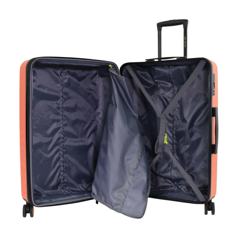 Reebok Adventure Large 150L Hard Shell Case Travel Luggage (Orange) - Image 3