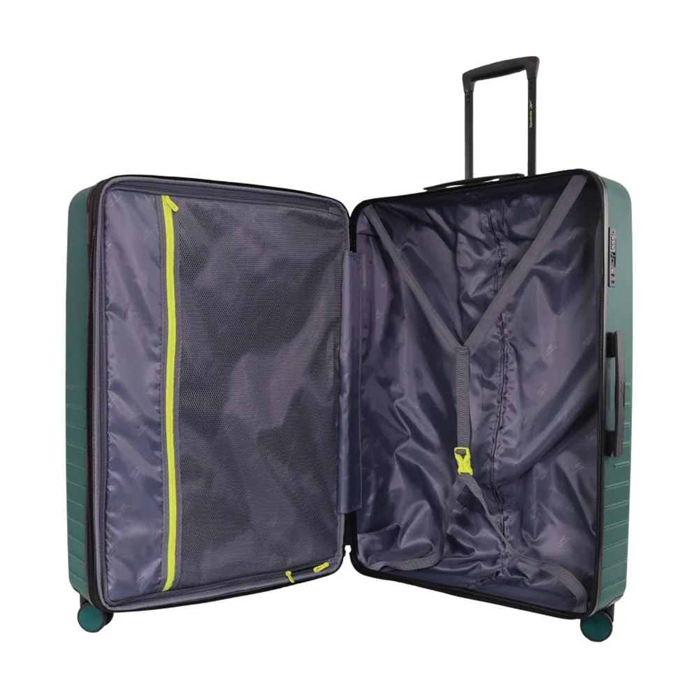 Reebok Adventure Medium 100L Hard Shell Case Travel Luggage (Forest Green) - Image 3