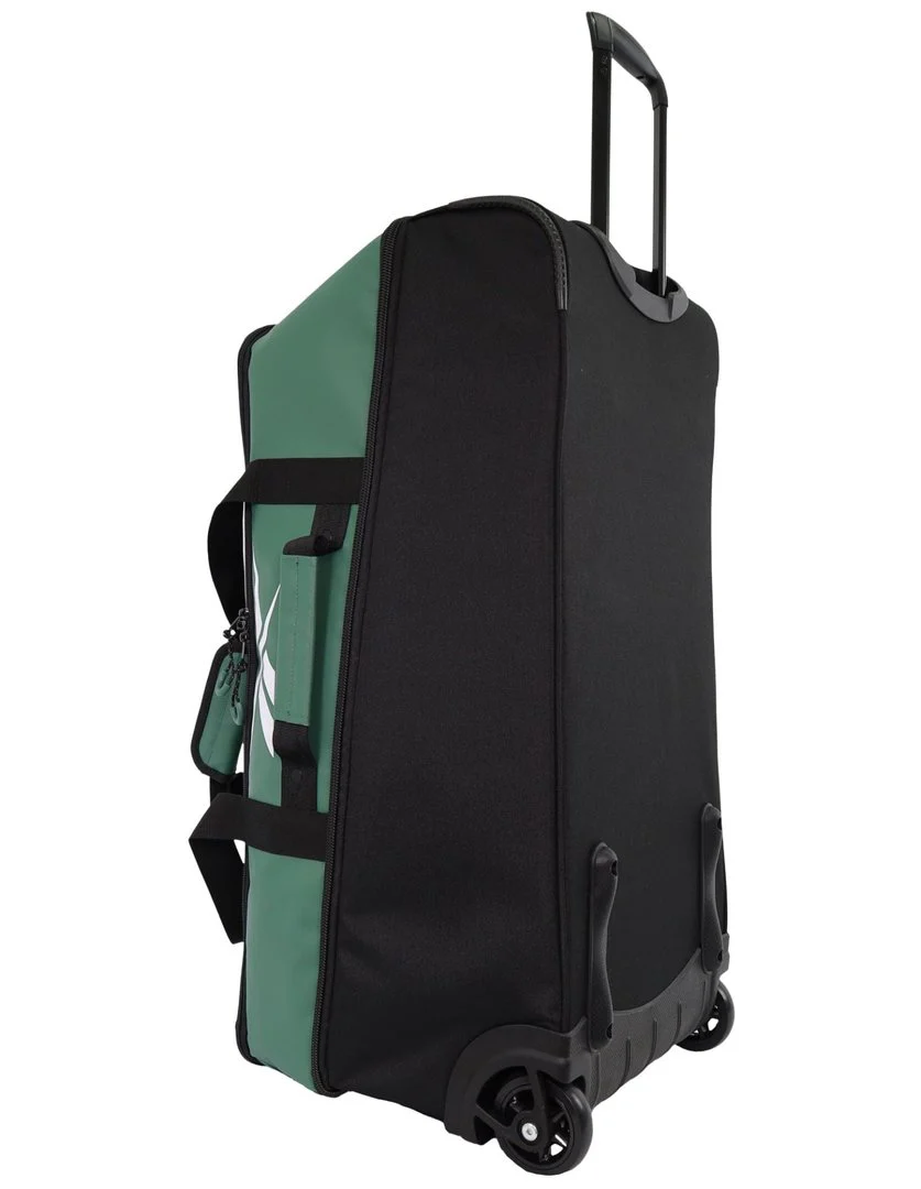 Reebok All Star 88L Leather Trolley Suitcase - Green - Image 4