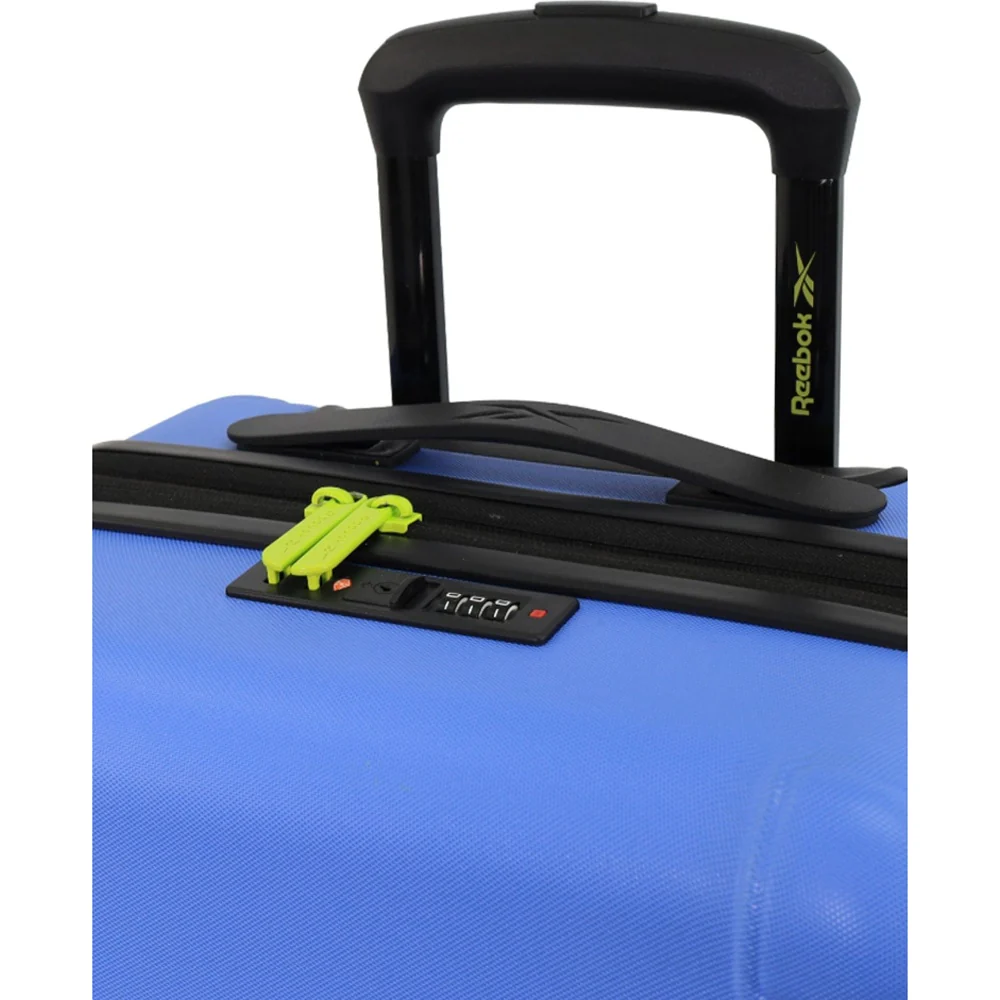 Reebok Wanderer Cabin 49L Hard Shell Case Travel Luggage (Blue) - Image 7