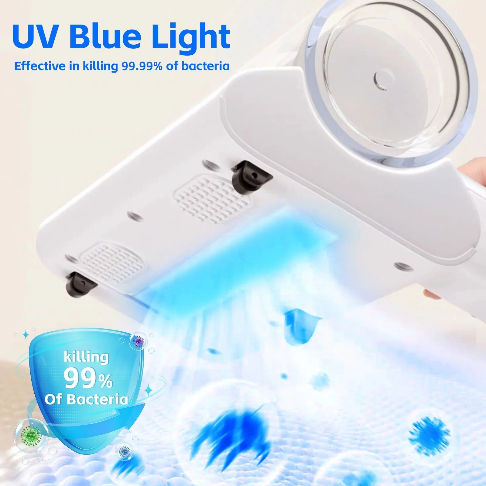 Remology Portable Cordless Handheld Vacuum Cleaner UV Light Rechargeable Duster - Image 5