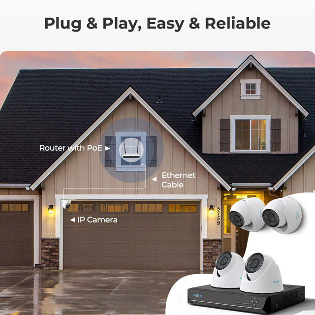 Reolink 4K Home Security System RLK16-833D8-A - Image 7
