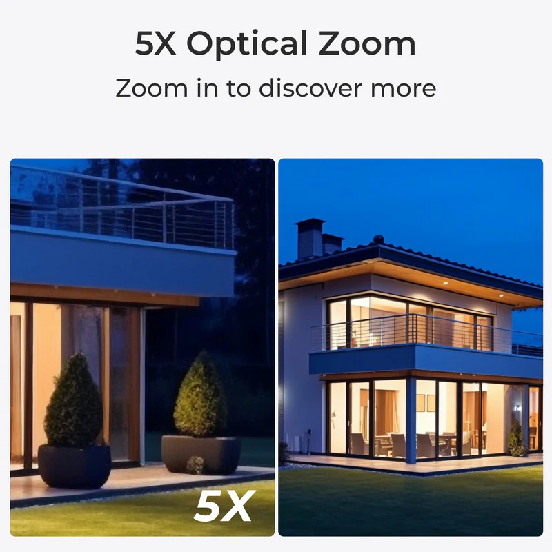 Reolink 4K Zoom Camera 4×Video Doorbell PoE Home Security Camera System - Image 4