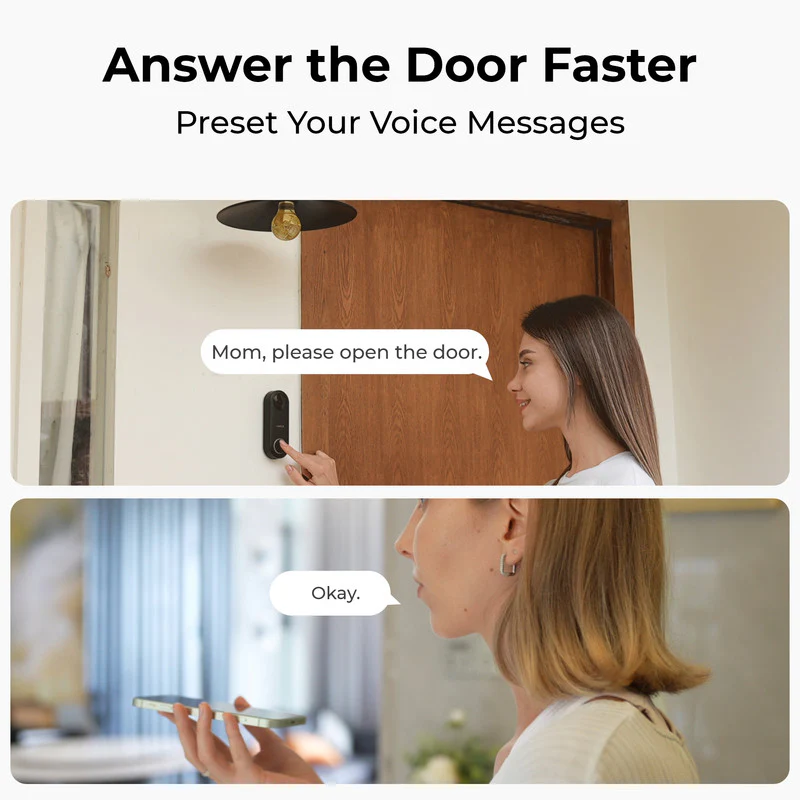 Reolink 5MP PoE Camera Video Doorbell with Chime Person Detection - Image 5