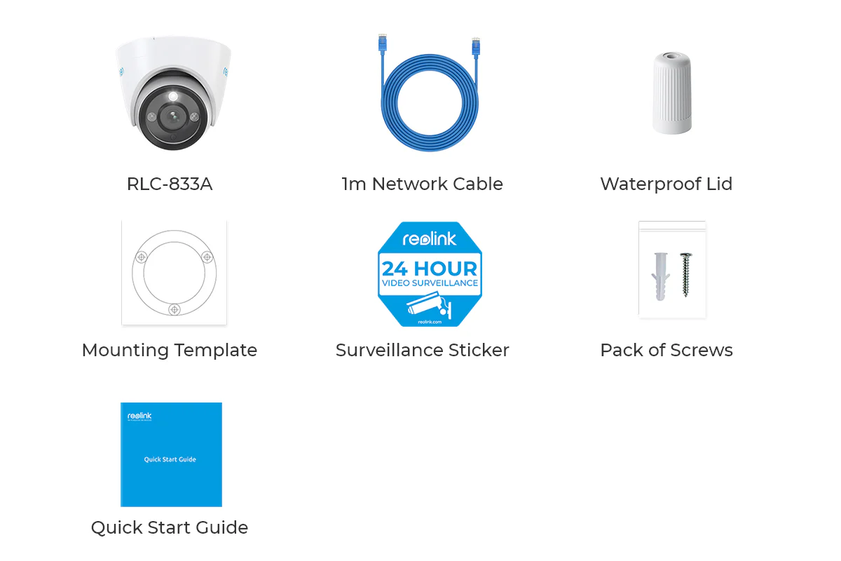 Reolink Outdoor Security Camera 4K PoE Home RLC-833A - Image 9