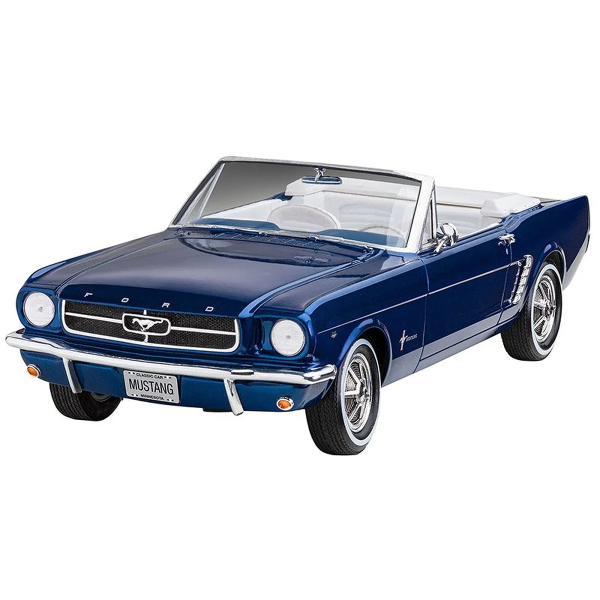Revell 1/24 1964 Ford Mustang "60 Years" Car Scaled Plastic Model Starter Kit - Image 3