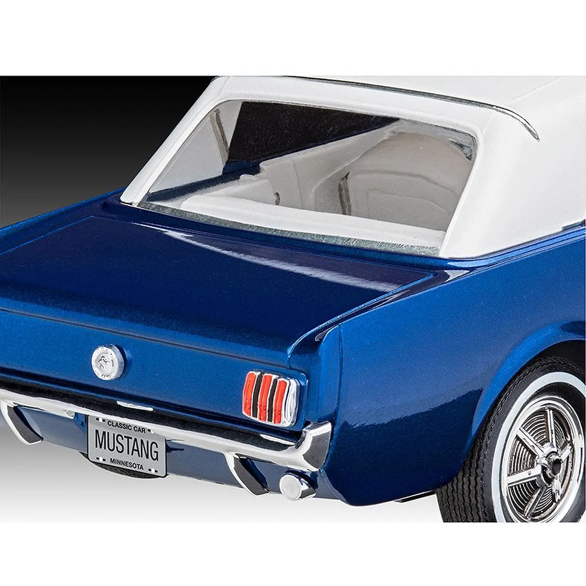 Revell 1/24 1964 Ford Mustang "60 Years" Car Scaled Plastic Model Starter Kit - Image 4
